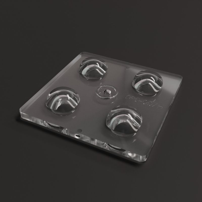2x2 90 Derece Led Lens