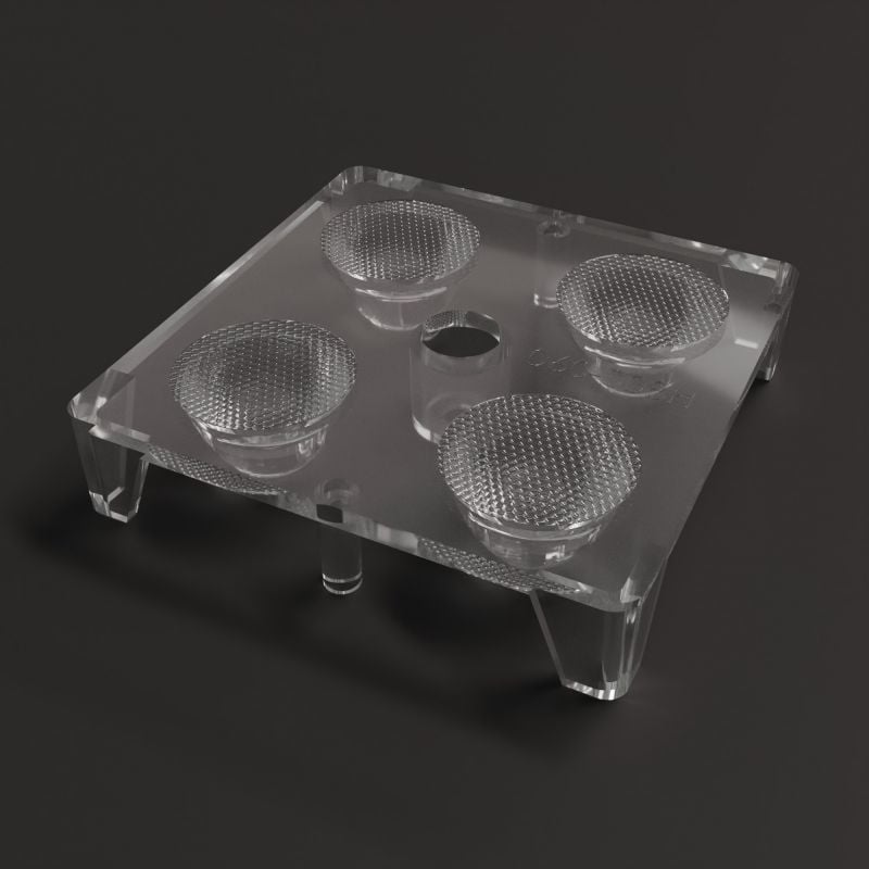 2x2 60 Derece Led Lens